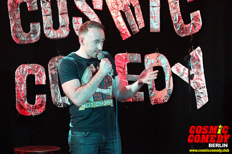 Photo of Ben MacLean by Cosmic Comedy
